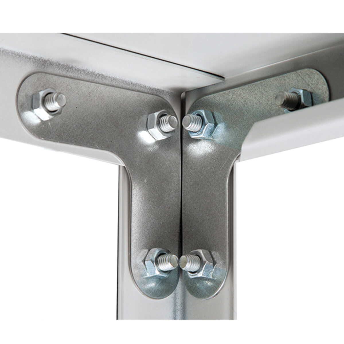 Стеллаж металлический ПРАКТИК "MS", 1850х1000х600 мм, 4 полки, MS 185/100х60/4 — изображение 5