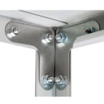 Стеллаж металлический ПРАКТИК "MS", 1850х1000х600 мм, 4 полки, MS 185/100х60/4 — изображение 5