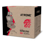 Кресло ATRONE (АТРОН) "Optimus ER-707", адаптивный механизм со слайдером, сетка, черный/серый, 532967 — изображение 22