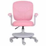 Кресло детское с подставкой для ног BRABIX "Toy MG-205", сетка/ткань TW, розовое, 533151 — изображение 2