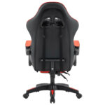 Кресло компьютерное DEFENDER "Tornado", 2 подушки, подставка для ног, экокожа, черное/красное, ш/к 26722, 64057 — изображение 9