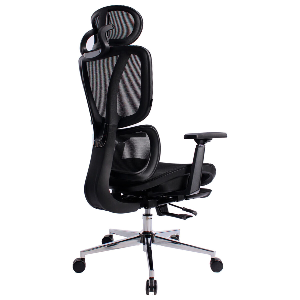 Кресло BRABIX PREMIUM "Evolution ER-700", подножка, слайдер, синхромеханизм, сетка, черное, 532947 — изображение 3