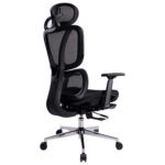 Кресло BRABIX PREMIUM "Evolution ER-700", подножка, слайдер, синхромеханизм, сетка, черное, 532947 — изображение 3