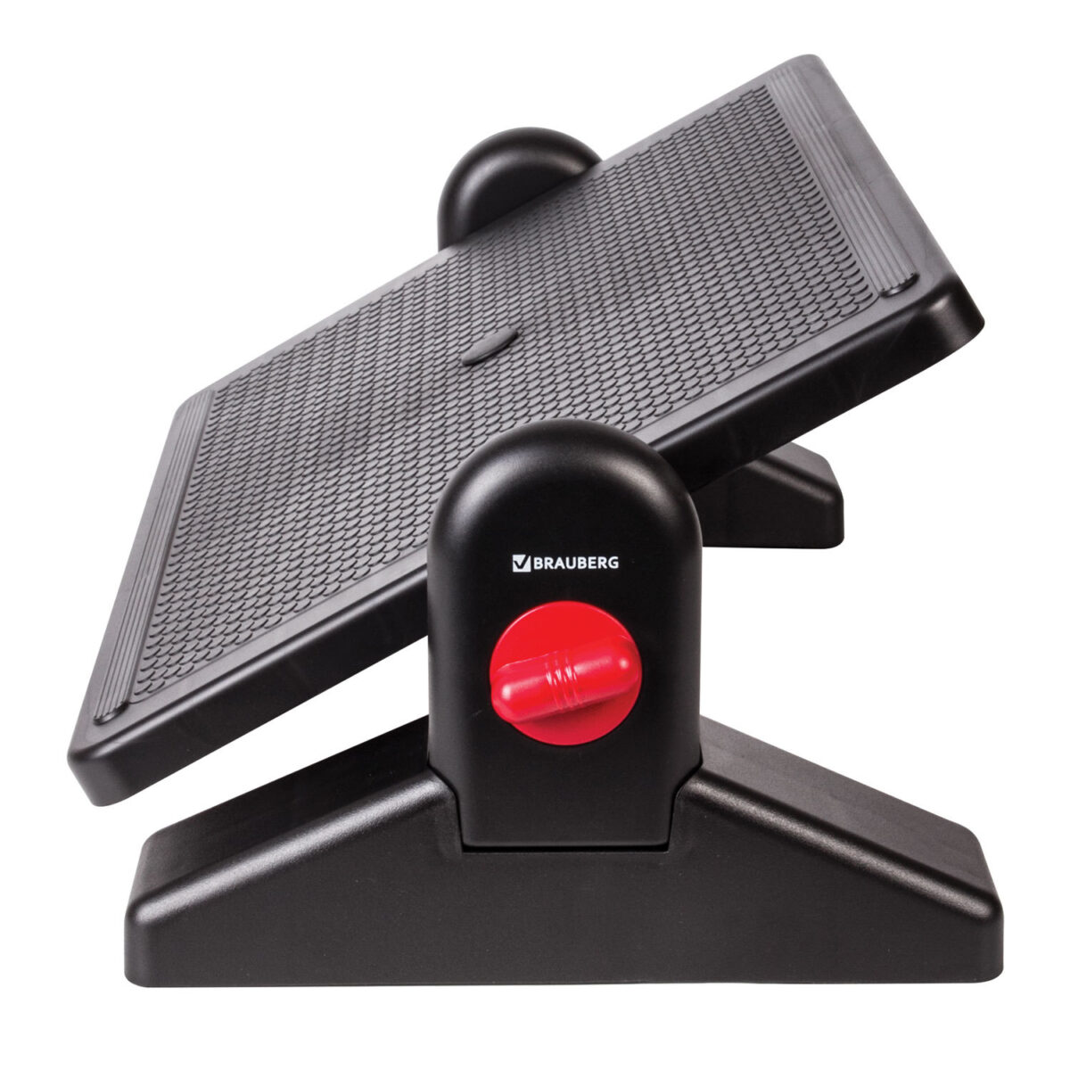 Подставка для ног BRAUBERG, офисная, 41,5х30 см, с фиксаторами, черная, 530364 — изображение 3
