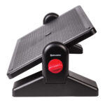 Подставка для ног BRAUBERG, офисная, 41,5х30 см, с фиксаторами, черная, 530364 — изображение 3