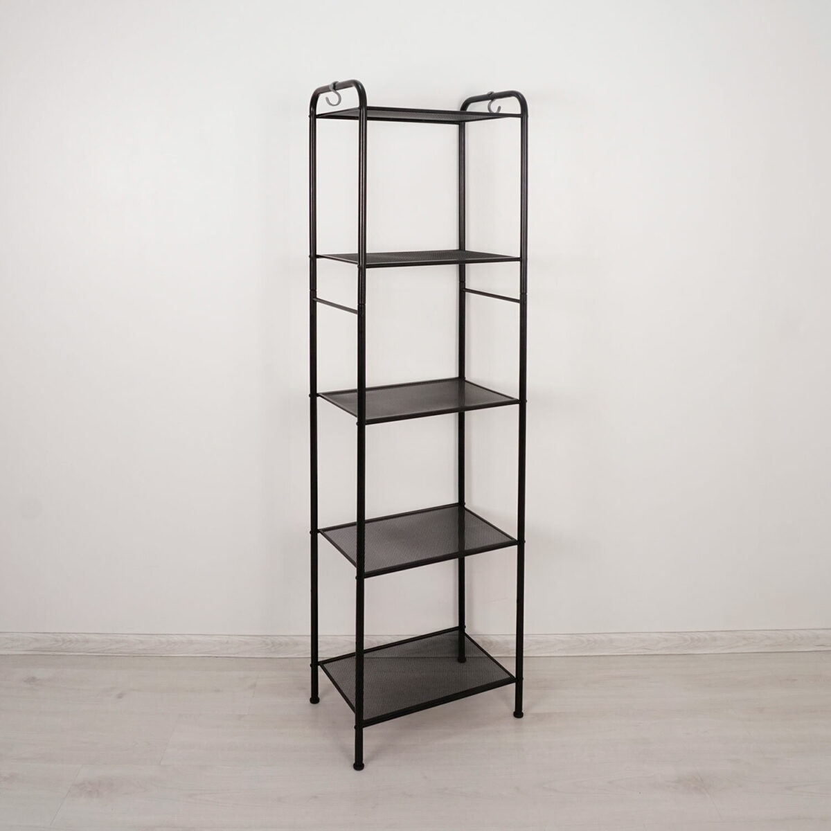 Стеллаж на металлокаркасе "Валенсия-15", 455х300х1555 мм, 5 полок, черный, СТВ15 Ч — изображение 5