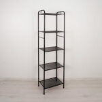 Стеллаж на металлокаркасе "Валенсия-15", 455х300х1555 мм, 5 полок, черный, СТВ15 Ч — изображение 5