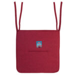 Подушка на стул плоская "РОГОЖКА" 37x37 см, полиэстер, бордовая, PRIMILA (ПРИМИЛА) STANDARD, 700510 — изображение 2