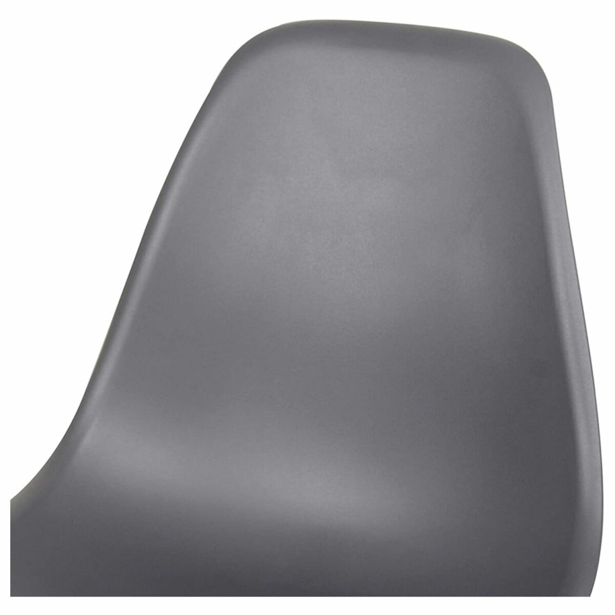 Стулья BRABIX "Eames CF-010", КОМПЛЕКТ 4 шт., пластик серый, опоры дерево/металл, 532632, 2033A — изображение 7