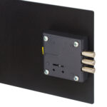 Сейф мебельный BRABIX "SF-230KL", 230х310х250 мм, ключевой замок, черный, 291146, S103BR211514 — изображение 4