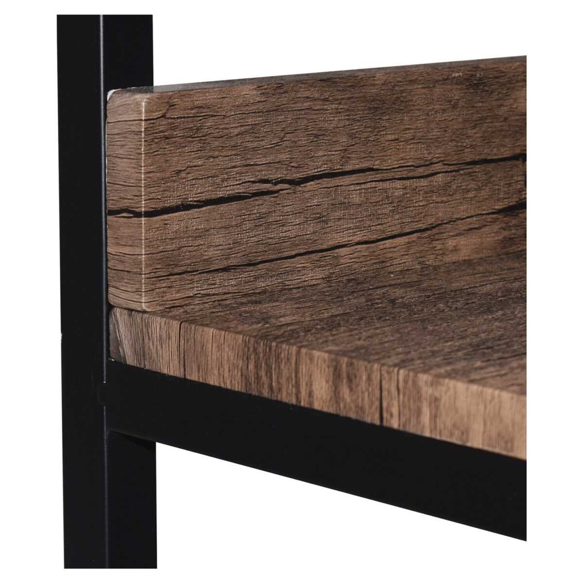 Стеллаж на металлокаркасе BRABIX "LOFT SH-002", 600х350х845 мм, цвет морёный дуб, 641231 — изображение 7