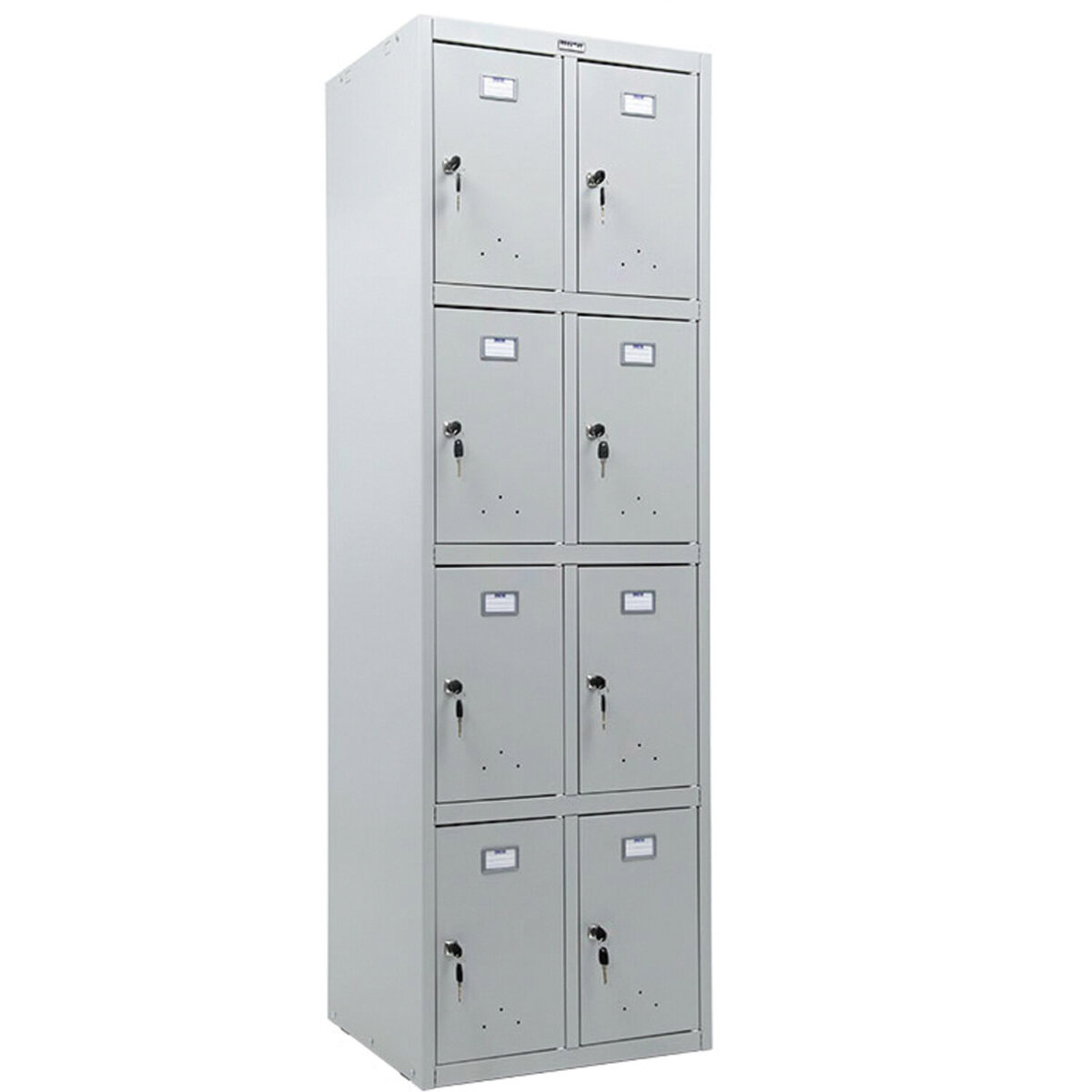 Шкаф металлический для сумок ПРАКТИК "ML/LS 24-60" восьмисекционный, 1830х600х500 мм, 33 кг, разборный, LS-24 — изображение 3