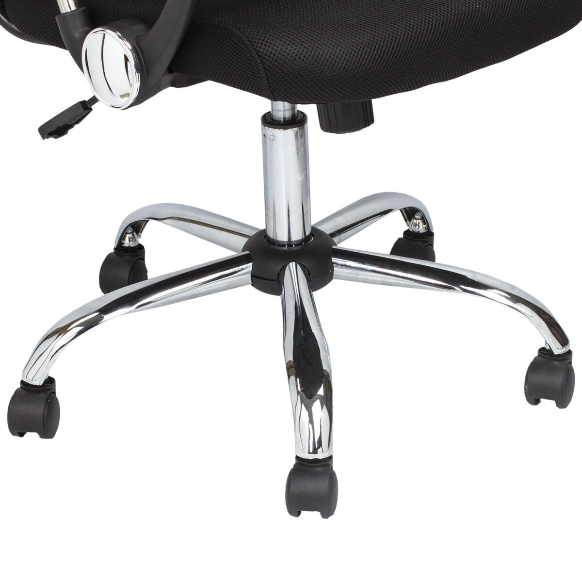 Кресло BRABIX "Flash MG-302", с подлокотниками, хром, черное, 530867 — изображение 14