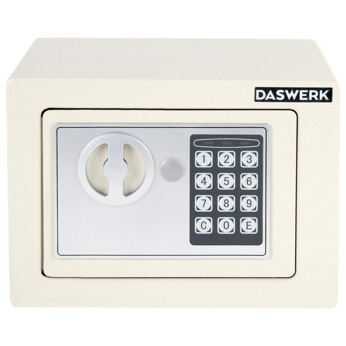 Сейф мебельный DASWERK (ДАСВЕРК) SC-170EL (170х230х170 мм), электронный замок, бежевый, 291340 — изображение 3