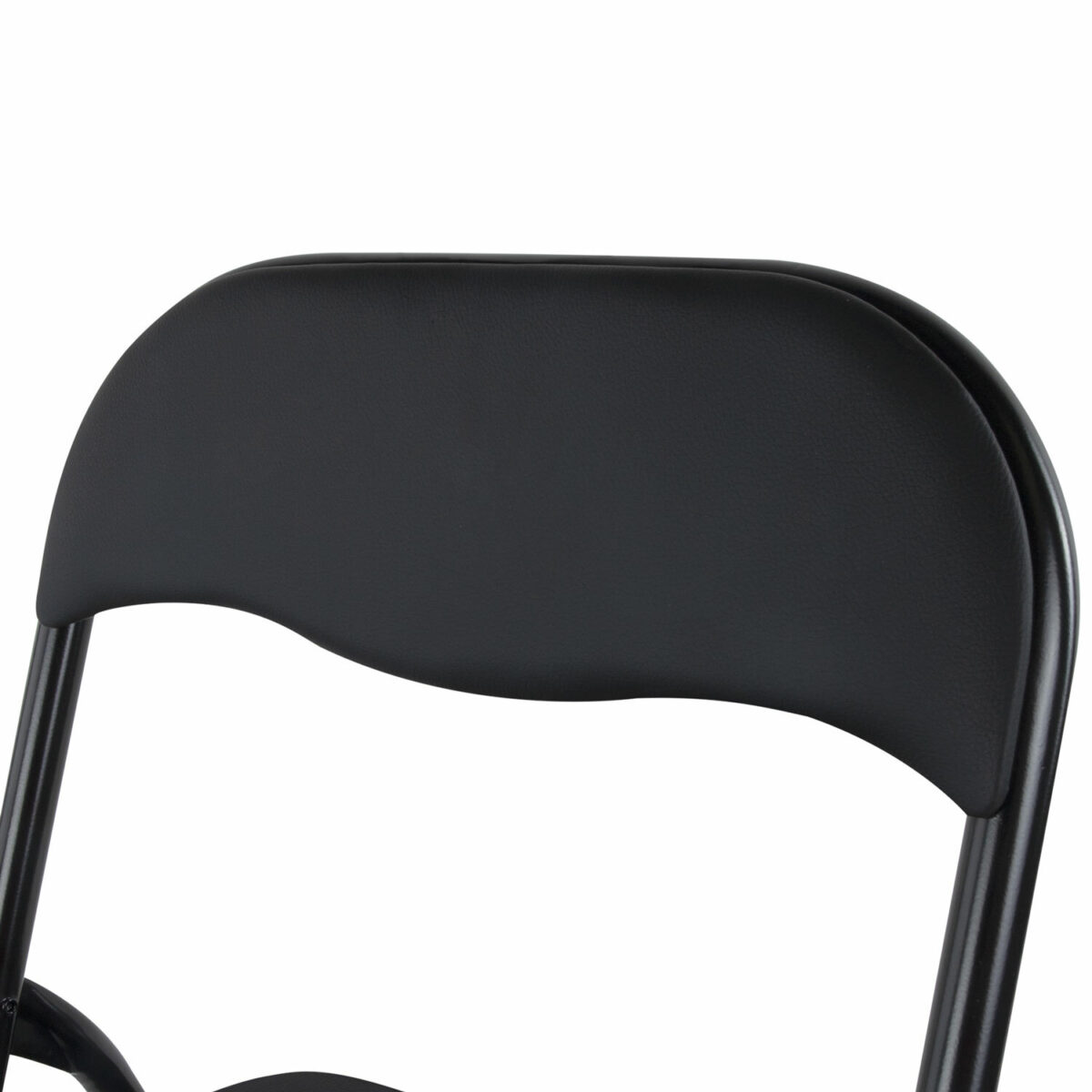 Стул складной BRABIX "Golf CF-007", черный каркас, кожзам черный, 531565 — изображение 9