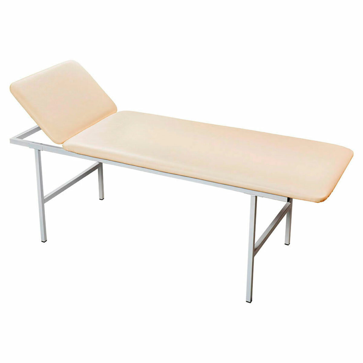 Кушетка медицинская HILFE "МД КС" 560х1930х670 мм, с углом наклона, кожзам бежевый, S26599021101 — изображение 1