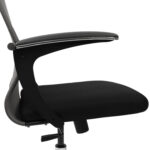 Кресло офисное BRABIX PREMIUM "Ultimate EX-801" хром, плотная двойная сетка Х2, черное/серое, 532918 — изображение 16