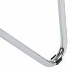 Кресло для приемных и переговорных "Samba", деревянные накладки, хромированный каркас, кожзам черный — изображение 10