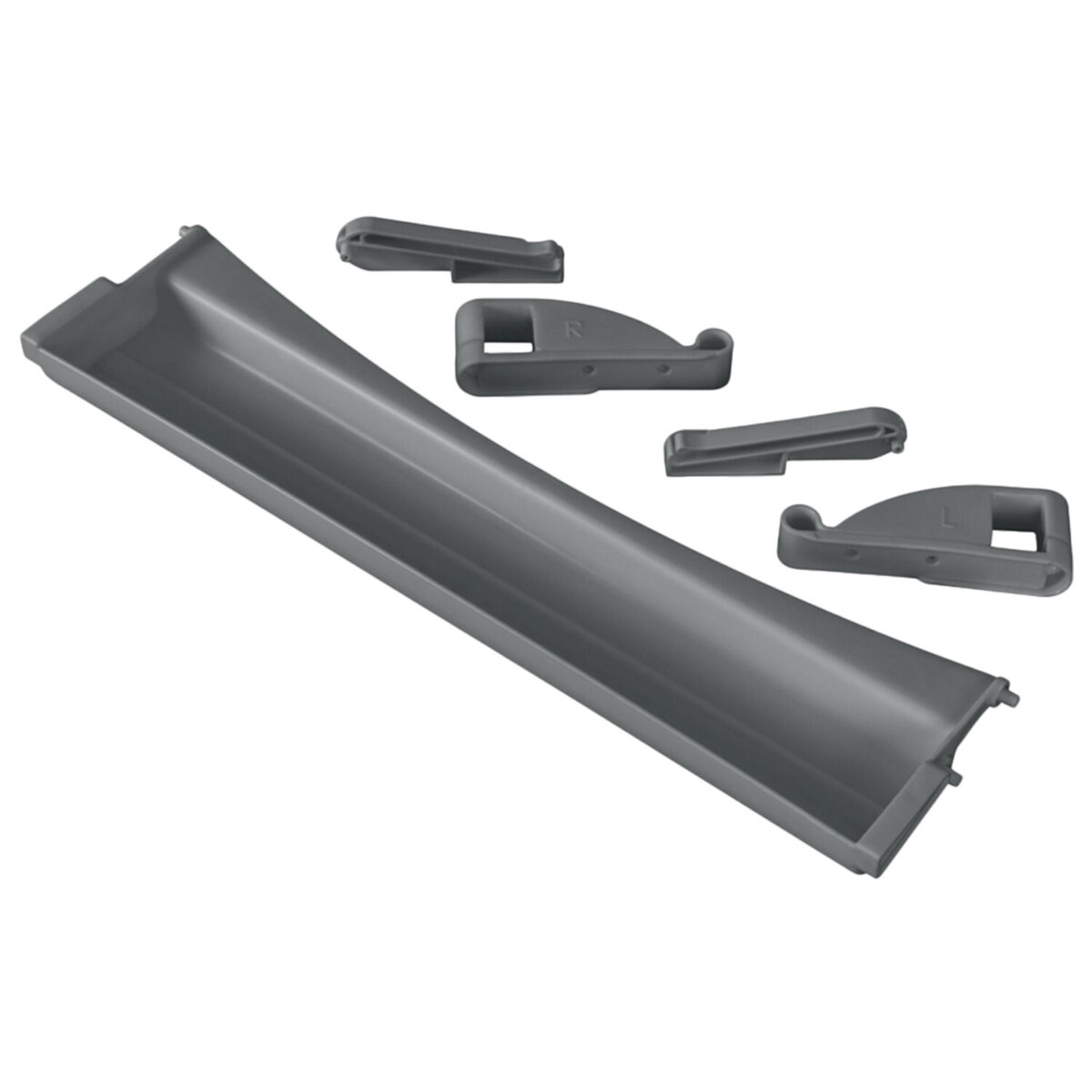 f01851aa05488b4e845016209464987f_xl Полка-органайзер выдвижная ДЭМИ, 1 отделение, пластик, серая, 30х420х110 мм, ОКП.06 — изображение 1