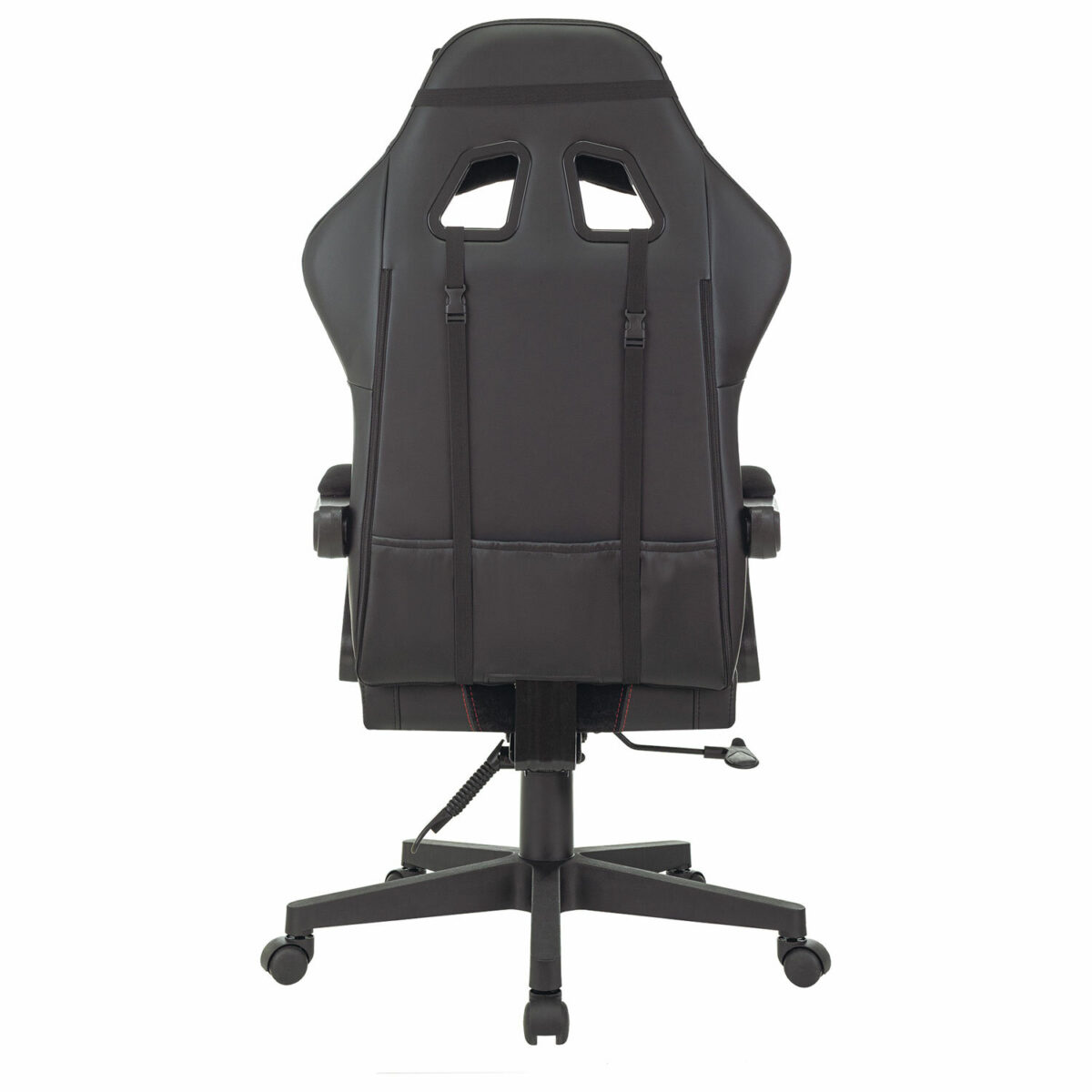 Кресло компьютерное BRABIX "Striker GM-121", синхромеханизм, 2 подушки, экокожа/велюр, черное, 532962 — изображение 5