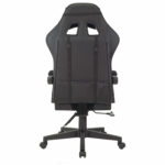 Кресло компьютерное BRABIX "Striker GM-121", синхромеханизм, 2 подушки, экокожа/велюр, черное, 532962 — изображение 5