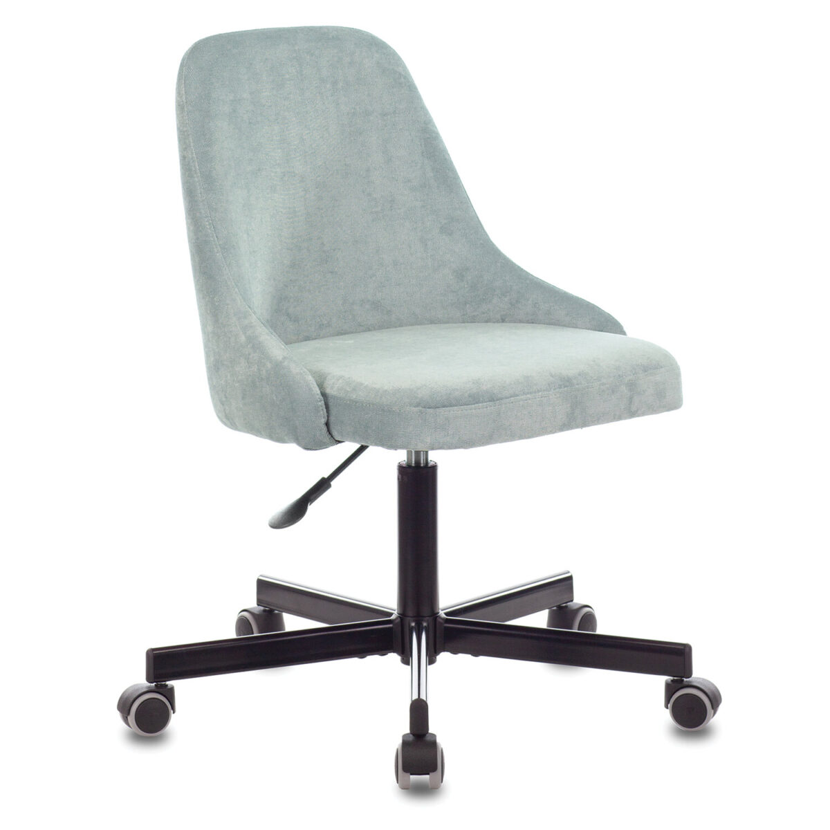 Кресло CH-340M, пятилучие металлическое, ткань, серо-голубое, 1398209 — изображение 1