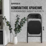 Стул складной BRABIX "Golf CF-007", чёрный каркас, чёрная ткань, гофрокороб, 533025 — изображение 18