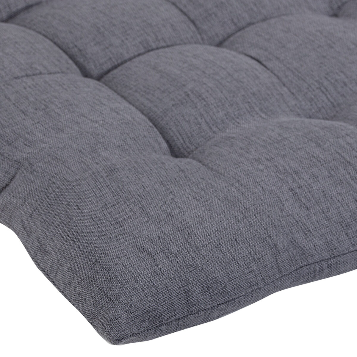 Подушка на стул "РОГОЖКА", 40x40 см, полиэстер, серая, PRIMILA (ПРИМИЛА) LUX, 700499 — изображение 4