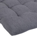 Подушка на стул "РОГОЖКА", 40x40 см, полиэстер, серая, PRIMILA (ПРИМИЛА) LUX, 700499 — изображение 4