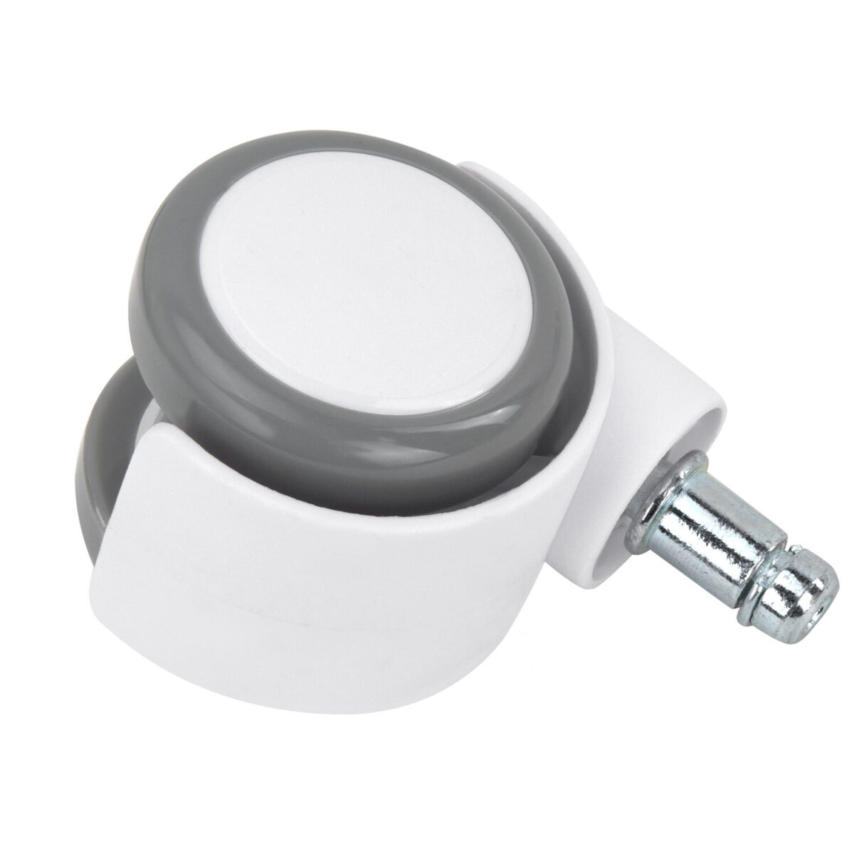 Колеса (ролики) BRABIX для кресла, прорезиненные, SLIM, КОМПЛЕКТ 5 шт., шток d 11 мм, белые, 533086 — изображение 7