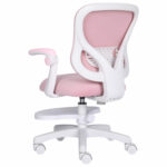 Кресло детское с подставкой для ног BRABIX "Sky MG-206", велюр, розовое, 533154 — изображение 8