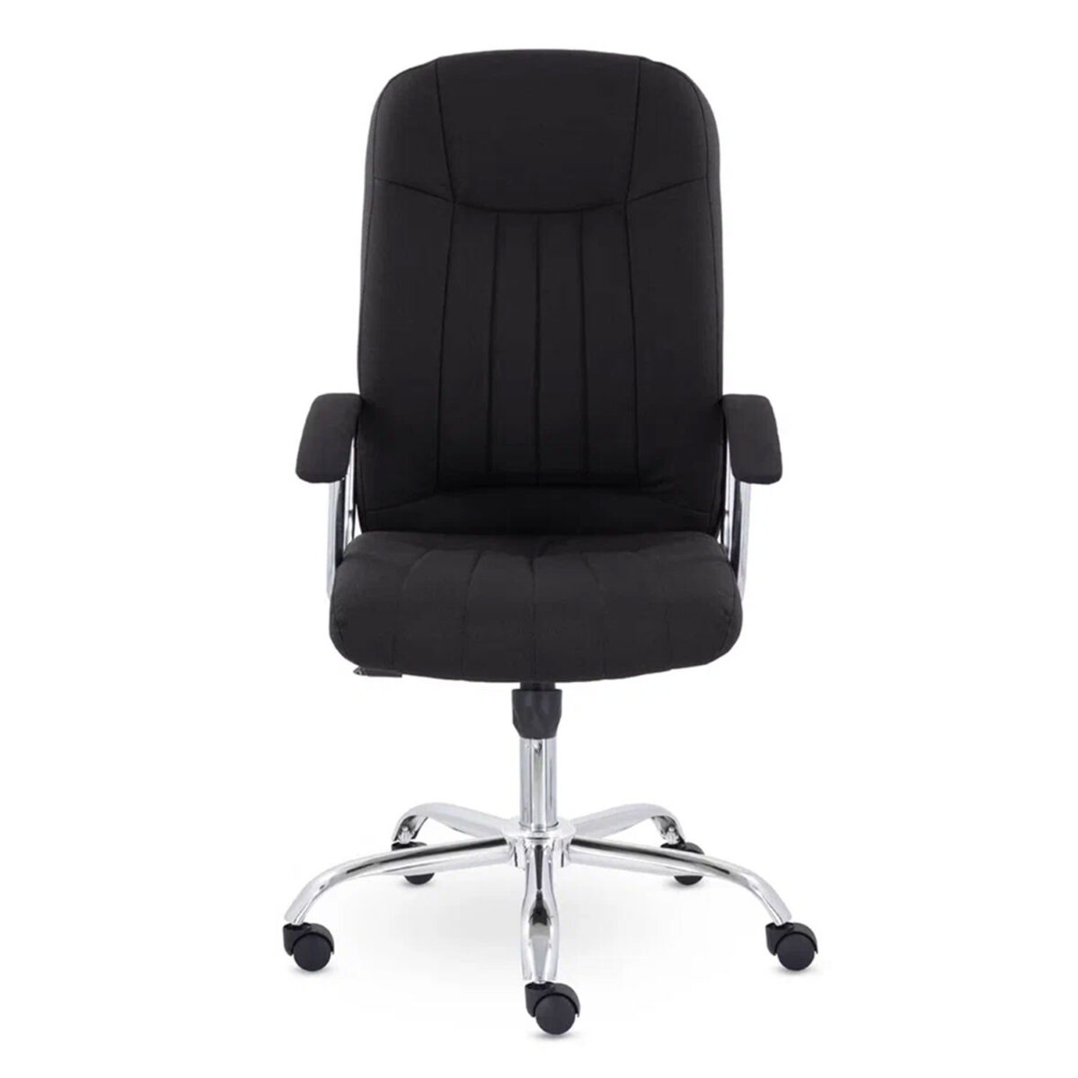 Кресло офисное "Бостон", CH-277, хром, ткань, черный (М-16) — изображение 3