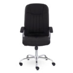 Кресло офисное "Бостон", CH-277, хром, ткань, черный (М-16) — изображение 3