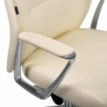 Кресло BRABIX PREMIUM "Adept EX-752", синхромеханизм, алюминий, экокожа, бежевое, 532931 — изображение 8