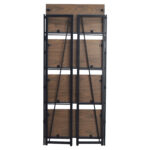 Стеллаж на металлокаркасе "BRABIX LOFT SH-001", 600х300х1250 мм, складной, цвет морёный дуб, 641228 — изображение 5