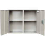 Шкаф металлический для документов (антресоль) BRABIX "KBS-09", 700х880х390 мм, 30 кг, сварной, 291158 — изображение 3