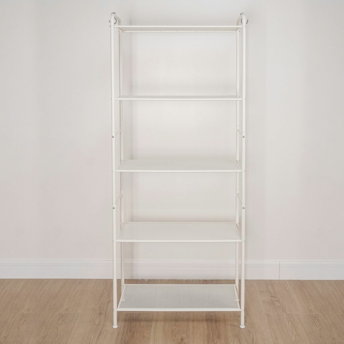 Стеллаж на металлокаркасе "Валенсия-25", 655х300х1555 мм, 5 полок, белый, СТВ25 Б — изображение 3