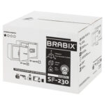 Сейф мебельный BRABIX "SF-230KL", 230х310х250 мм, ключевой замок, черный, 291146, S103BR211514 — изображение 6