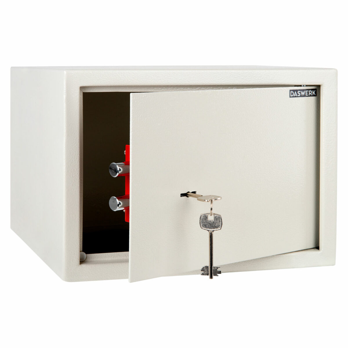 Сейф мебельный DASWERK (ДАСВЕРК) SC-250KL (250х350х250 мм), ключевой замок, бежевый, 291344 — изображение 1