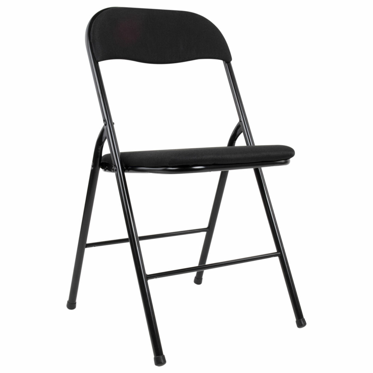 Стул складной BRABIX "Golf CF-007", чёрный каркас, чёрная ткань, гофрокороб, 533025 — изображение 2