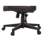 Кресло компьютерное BRABIX "Game GM-017", экокожа/ткань, черное/красное, 532642, GM-017_532642 — изображение 9