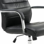 Кресло офисное BRABIX "Stark EX-547", экокожа, хром, черное, 531948 — изображение 10