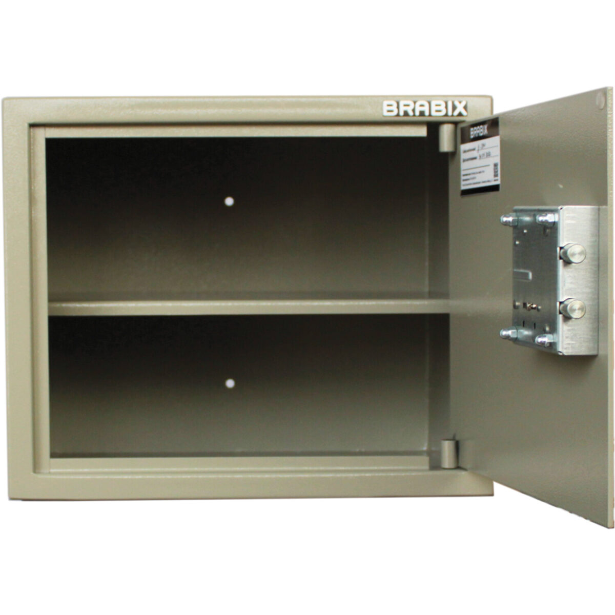 Сейф мебельный BRABIX "D-29m", 290х350х300 мм, 9 кг, ключевой замок, крепление к стене, 291163 — изображение 3