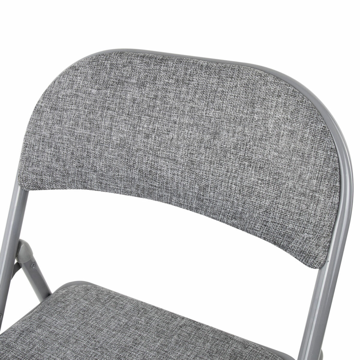 Стул складной BRABIX "Golf Plus CF-003 КОМФОРТ", серый каркас, серая ткань, 532890 — изображение 12