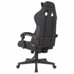 Кресло компьютерное BRABIX "Striker GM-121", синхромеханизм, 2 подушки, экокожа/велюр, черное, 532962 — изображение 6