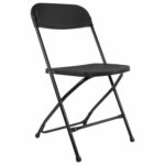 Стул складной BRABIX "Golf CF-002", черный каркас, пластик черный, 531563 — изображение 2