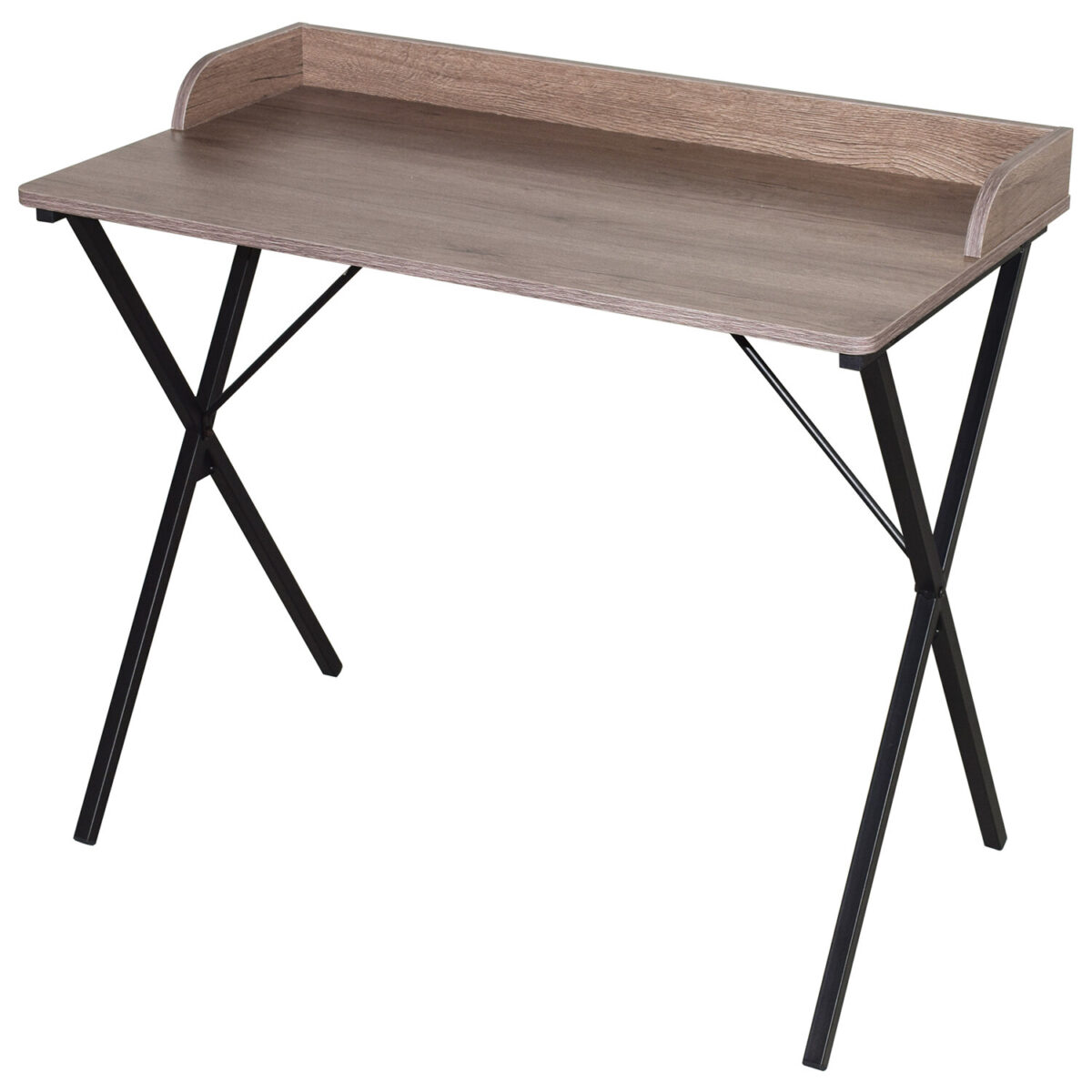 Стол на металлокаркасе BRABIX "LOFT CD-008", 900х500х780 мм, цвет морёный дуб, 641863 — изображение 3