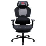 Кресло ATRONE (АТРОН) "Optimus ER-707", адаптивный механизм со слайдером, сетка, черный/серый, 532967 — изображение 9