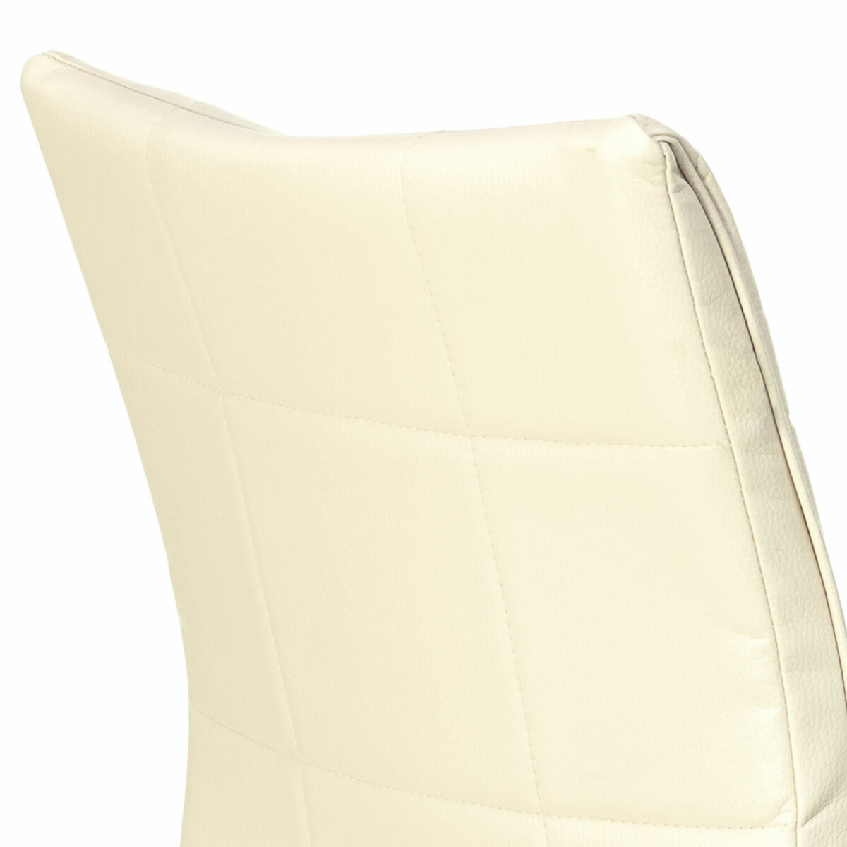 Кресло BRABIX "Stream MG-314", без подлокотников, пятилучие серебристое, экокожа, бежевое, 532078 — изображение 8