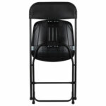 Стулья складные BRABIX "Golf CF-002", КОМПЛЕКТ 4 шт., черный каркас, пластик черный, 533030 — изображение 9